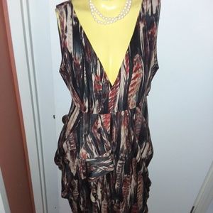 H&M multicolored... (Fall colors..browns, tans..).